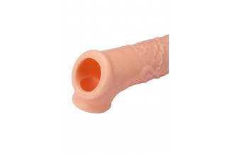 Телесная насадка Extender With Ball Strap 6.5 - 17 см.