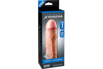 Телесная насадка Perfect 1 Extension - 17,7 см.