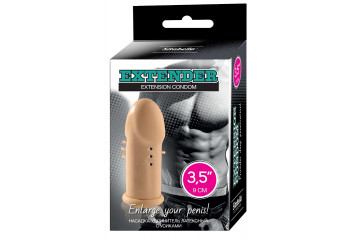 Латексная насадка-удлинитель с усиками