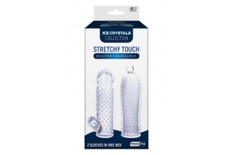 Набор из 2 прозрачных насадок на член Seductive Tickler Sleeves