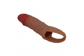 Реалистичная насадка на член Peirre - 15,5 см.