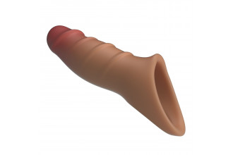 Карамельная удлиняющая насадка на пенис Darnel Карамельная удлиняющая насадка на пенис Darnel