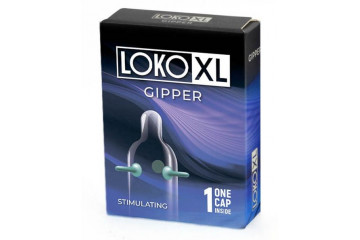 Стимулирующая насадка на пенис LOKO XL GIPPER