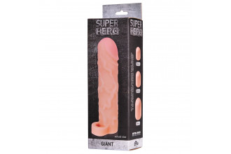 Фаллоудлинитель SUPER HERO Giant - 22 см.