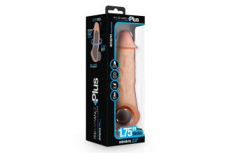 Телесная насадка-удлинитель Intrepid 9.25 Inch Realistic Penis Extender Sleeve - 23,5 см.