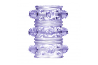 Фиолетовая насадка на пенис Rings Armour