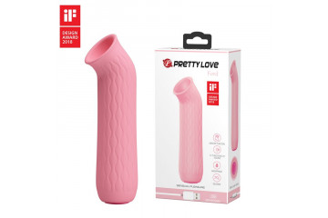 Нежно-розовый вакуумный стимулятор клитора Ford