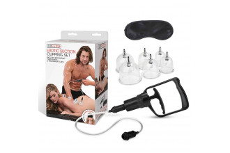 Набор из 6 вакуумных банок с насосом Erotic Suction Cupping Set