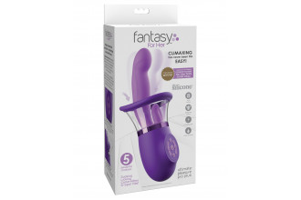 Фиолетовая помпа-вибратор Ultimate Pleasure Pro Plus