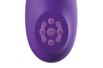 Фиолетовая помпа-вибратор Ultimate Pleasure Pro Plus
