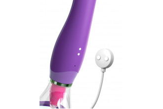 Фиолетовый вакуумный клиторальный стимулятор Her Ultimate Pleasure