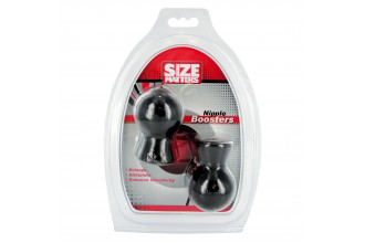 Черные присоски для сосков Size Matters Nipple Boosters