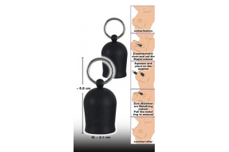 Помпы для сосков Black Velvets Nipple Suckers