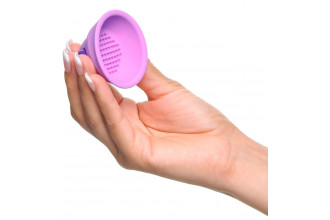 Фиолетовые виброприсоски-стимуляторы на соски Vibrating Nipple