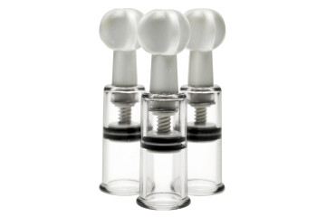 Набор из 3 помп для клитора и сосков Max Twist Clit and Nipple Triple Sucker Set