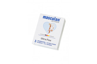 Особо тонкие презервативы Masculan Ultra Fine - 3 шт.