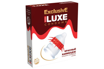 Презерватив LUXE Exclusive «Красный камикадзе» - 1 шт.