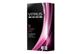 Ультратонкие презервативы VITALIS PREMIUM super thin - 12 шт.
