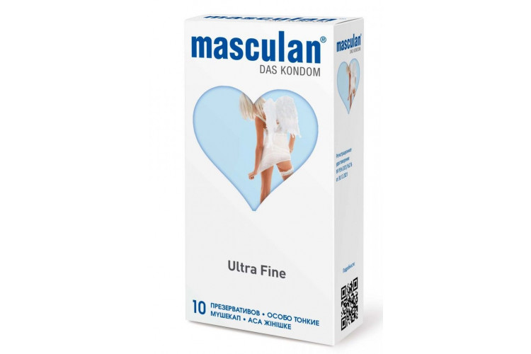 Особо тонкие презервативы Masculan Ultra Fine - 10 шт.