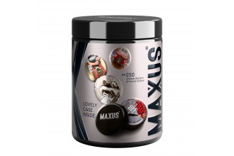 Черные утолщенные презервативы MAXUS Extra Strong с железным кейсом - 15 шт.
