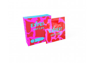 Презервативы с разогревающим эффектом Expert Hot Love - 3 шт.