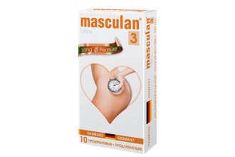 Презервативы Masculan Long Pleasure с продлевающим эффектом - 10 шт.