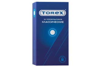 Гладкие презервативы Torex Классические - 12 шт.
