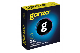 Презервативы увеличенного размера Ganzo XXL - 3 шт.