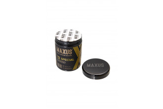Презервативы с точками и рёбрами MAXUS Special - 12 шт.