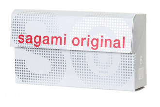 Ультратонкие презервативы Sagami Original 0.02 - 6 шт.