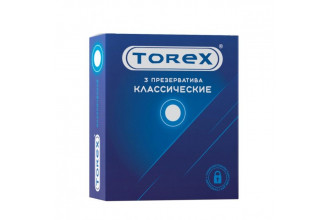 Гладкие презервативы Torex Классические - 3 шт.