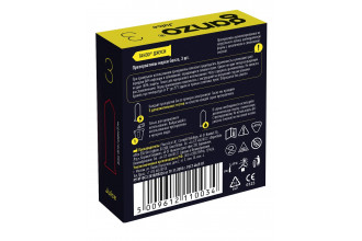 Ароматизированные презервативы Ganzo Juice - 3 шт.