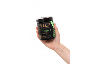 Презервативы MAXUS Mixed - 12 шт.