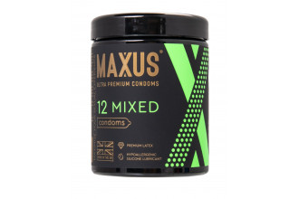 Презервативы MAXUS Mixed - 12 шт.