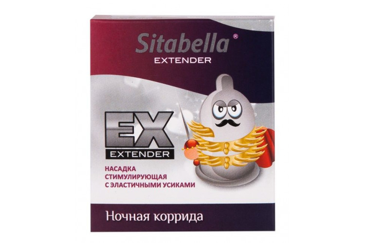 Стимулирующая насадка Sitabella Extender Ночная коррида