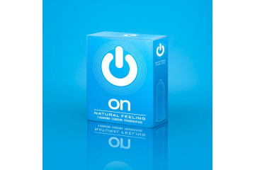 Классические презервативы ON) Natural feeling - 3 шт.