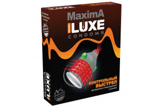 Презерватив LUXE Maxima «Контрольный выстрел» - 1 шт.