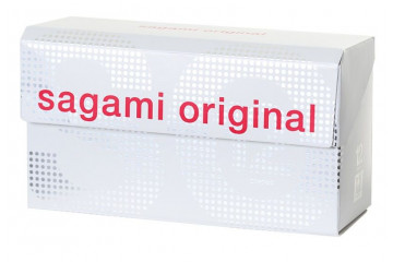 Ультратонкие презервативы Sagami Original 0.02 - 12 шт.