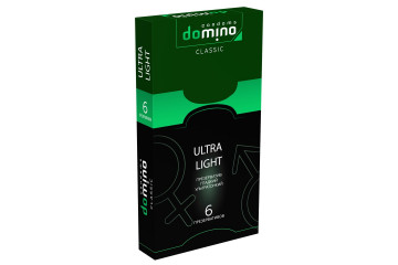 Супертонкие презервативы DOMINO Classic Ultra Light - 6 шт.