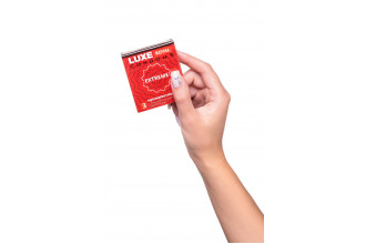 Текстурированные презервативы LUXE Royal Extreme - 3 шт.