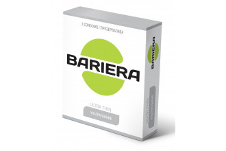 Ультратонкие презервативы Bariera Ultra Thin - 3 шт.