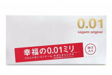 Ультратонкие презервативы Sagami Original 0.01 - 20 шт.