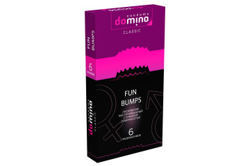 Текстурированные презервативы DOMINO Classic Fun Bumps - 6 шт.