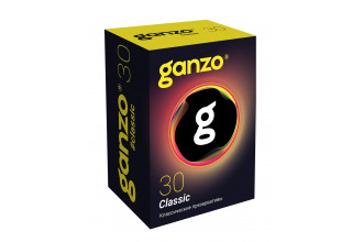 Классические презервативы с обильной смазкой Ganzo Classic - 30 шт.