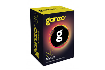 Классические презервативы с обильной смазкой Ganzo Classic - 30 шт.