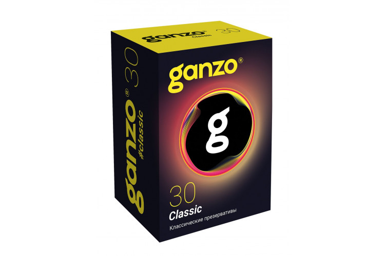 Классические презервативы с обильной смазкой Ganzo Classic - 30 шт.