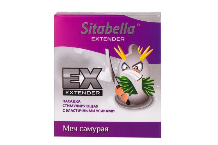 Стимулирующая насадка Sitabella Extender Меч самурая