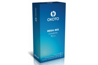 Презервативы OKOTO Mega Mix - 18 шт.