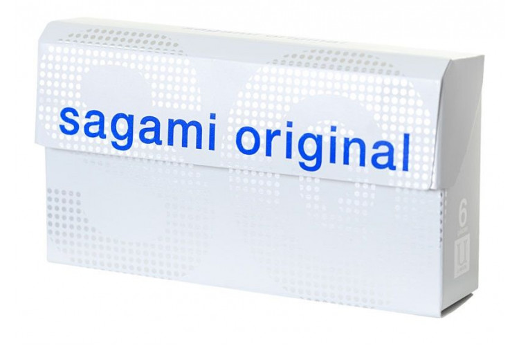 Ультратонкие презервативы Sagami Original 0.02 Quick - 6 шт.