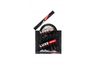 Черные презервативы LUXE Royal Black Collection - 3 шт.